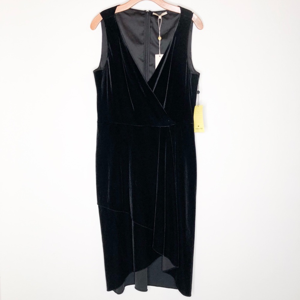 Kobi Halpeni Black Midi Dress